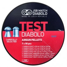 JSB Diabolo Exact Test .177 Calibre pellets 7 x 50 = Tin of 350