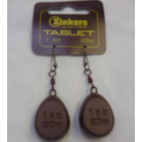 Zinkers Tablet Carp Weight 1oz - 28g