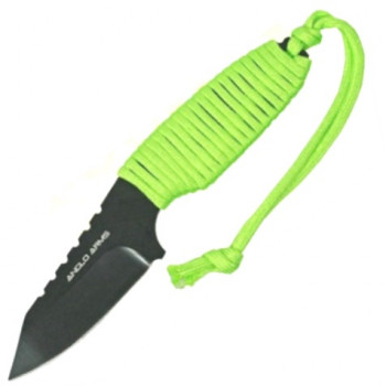 Dagger 7 inch with green laced handle and Nylon Sheath (149)